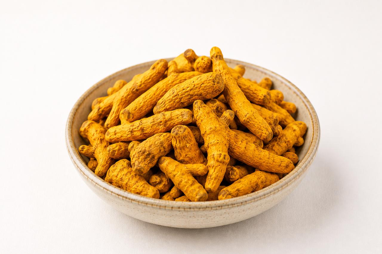 Turmeric — whole, powder