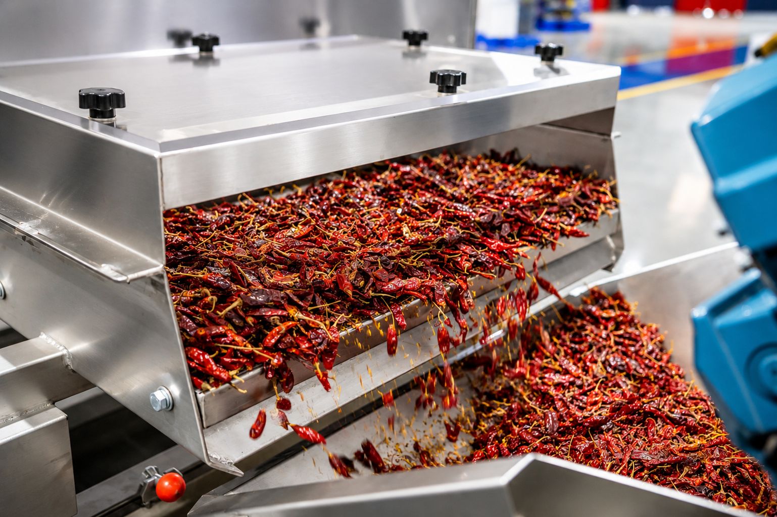 Dedicated production lines for different spices
