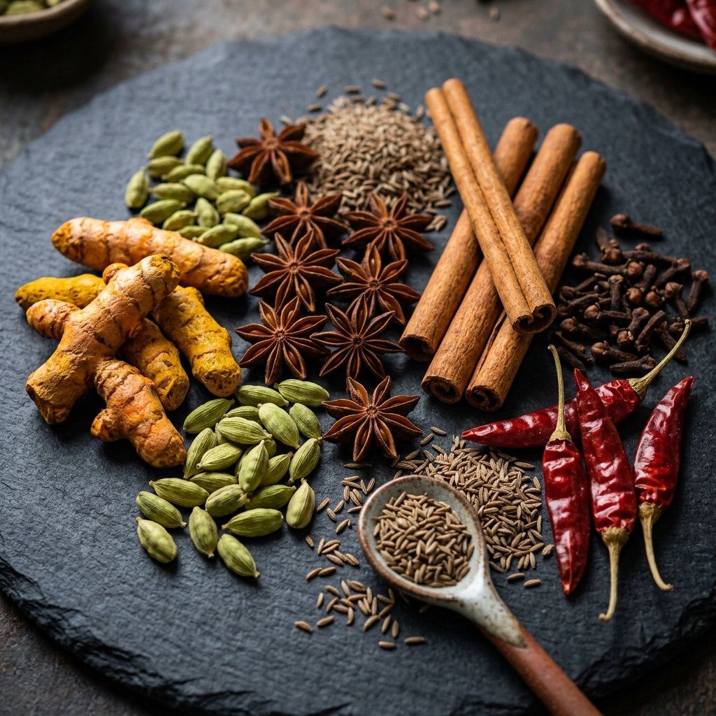 Spice manufacturing